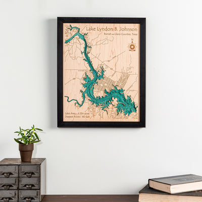 14x18 | Framed Map